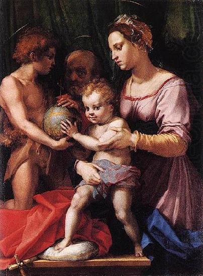 Holy Family, Andrea del Sarto